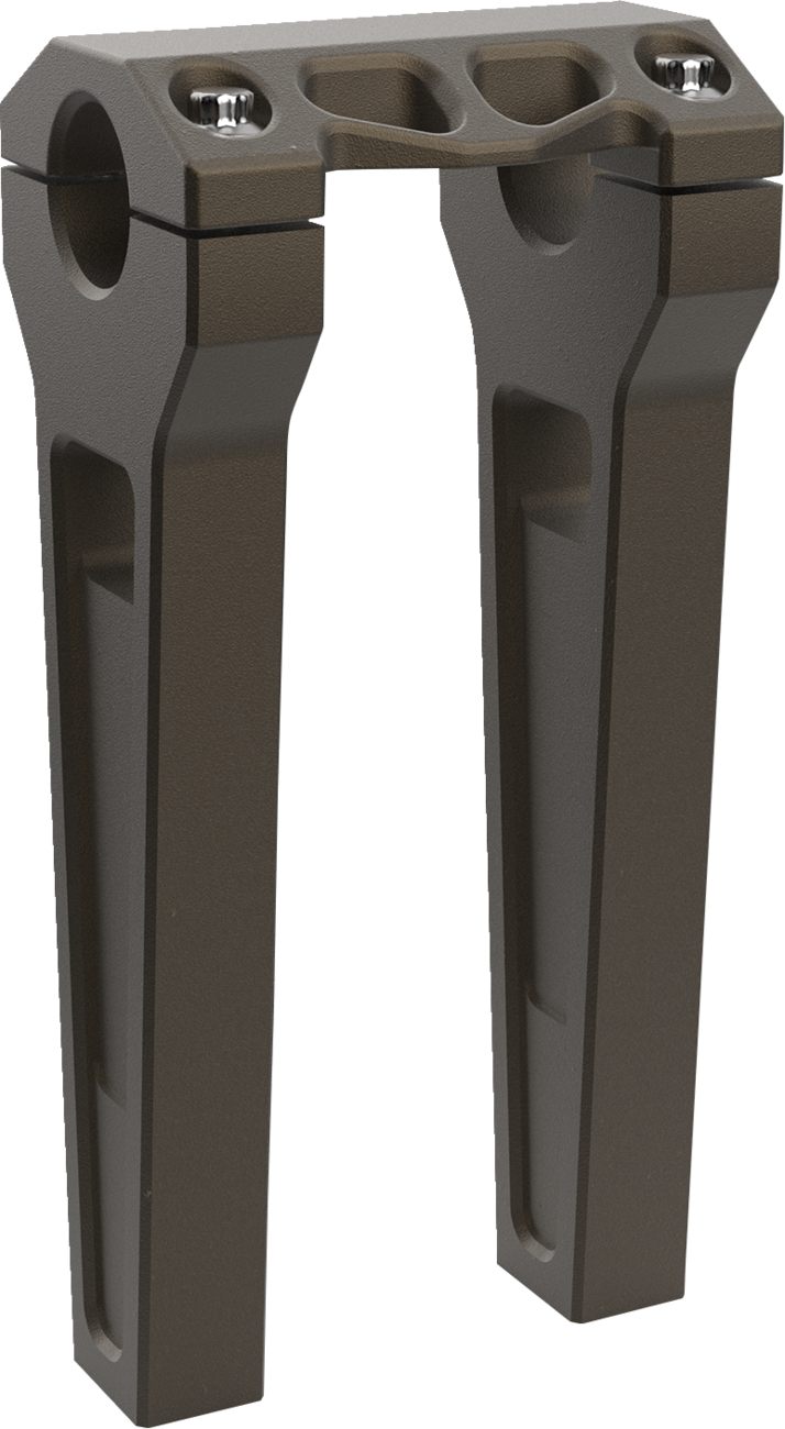 LA CHOPPERS Performance Risers - Straight - 8" x 1-1/4" - Bronze LA-7480-08Z