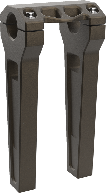 LA CHOPPERS Performance Risers - Straight - 8" x 1-1/4" - Bronze LA-7480-08Z