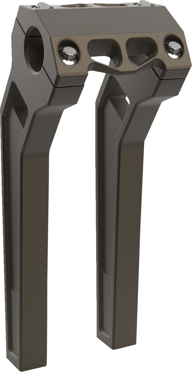 LA CHOPPERS Performance Risers - Pullback - 10" x 1-1/4" - Bronze LA-7481-10Z