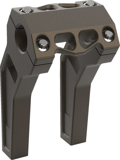 LA CHOPPERS Performance Risers - Pullback - 6" x 1-1/4" - Bronze LA-7481-06Z
