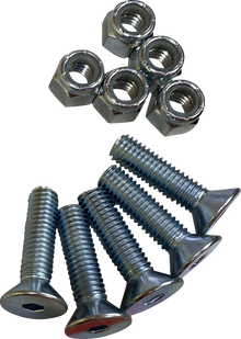 DRAG SPECIALTIES Hardware Kit - Brake Rotor - Socket-Head - with Nut - 3/8"-16 039-0402N
