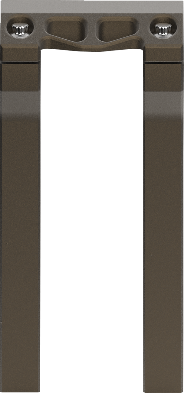 LA CHOPPERS Performance Risers - Straight - 8" x 1-1/4" - Bronze LA-7480-08Z