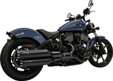 BASSANI XHAUST 4" Slip-On Mufflers - Chrome 8CH17