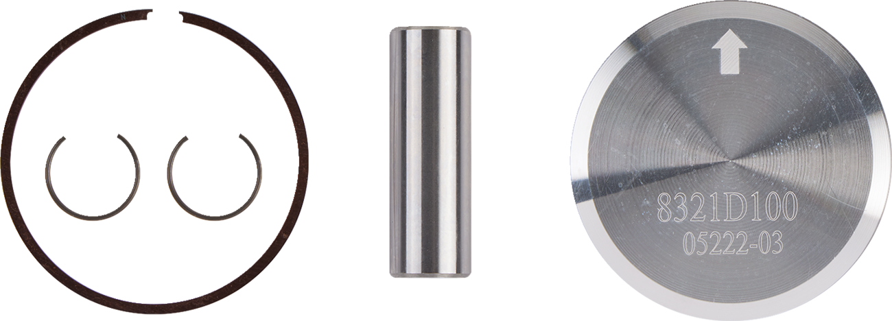 WOSSNER Piston Kit - 54.95 mm - Yamaha 8321D100
