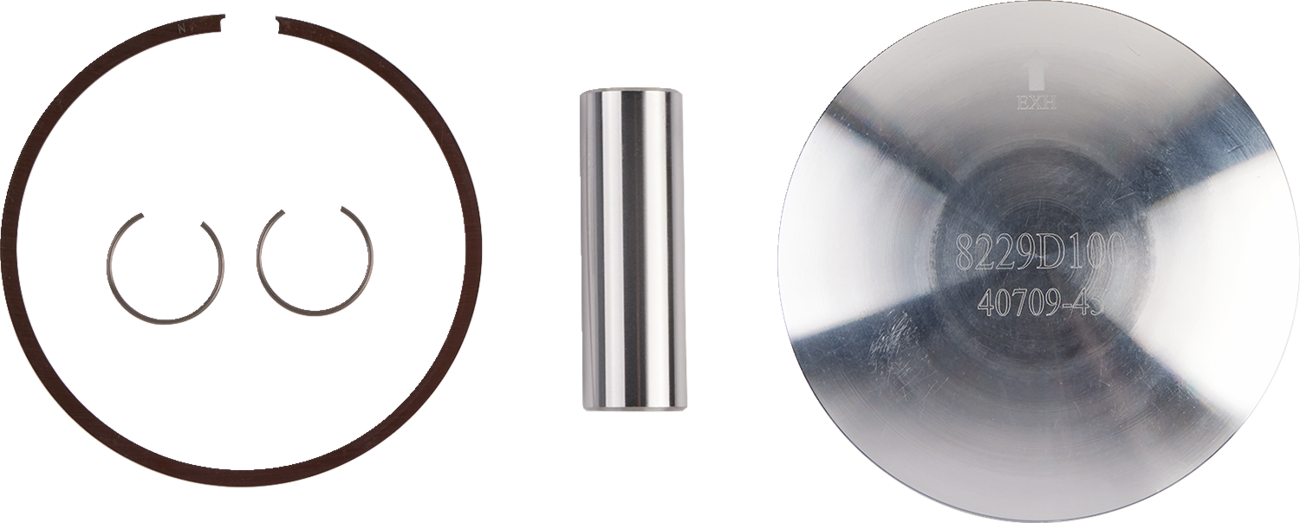 WOSSNER Piston Kit - 89.92 mm - Honda 8229D100