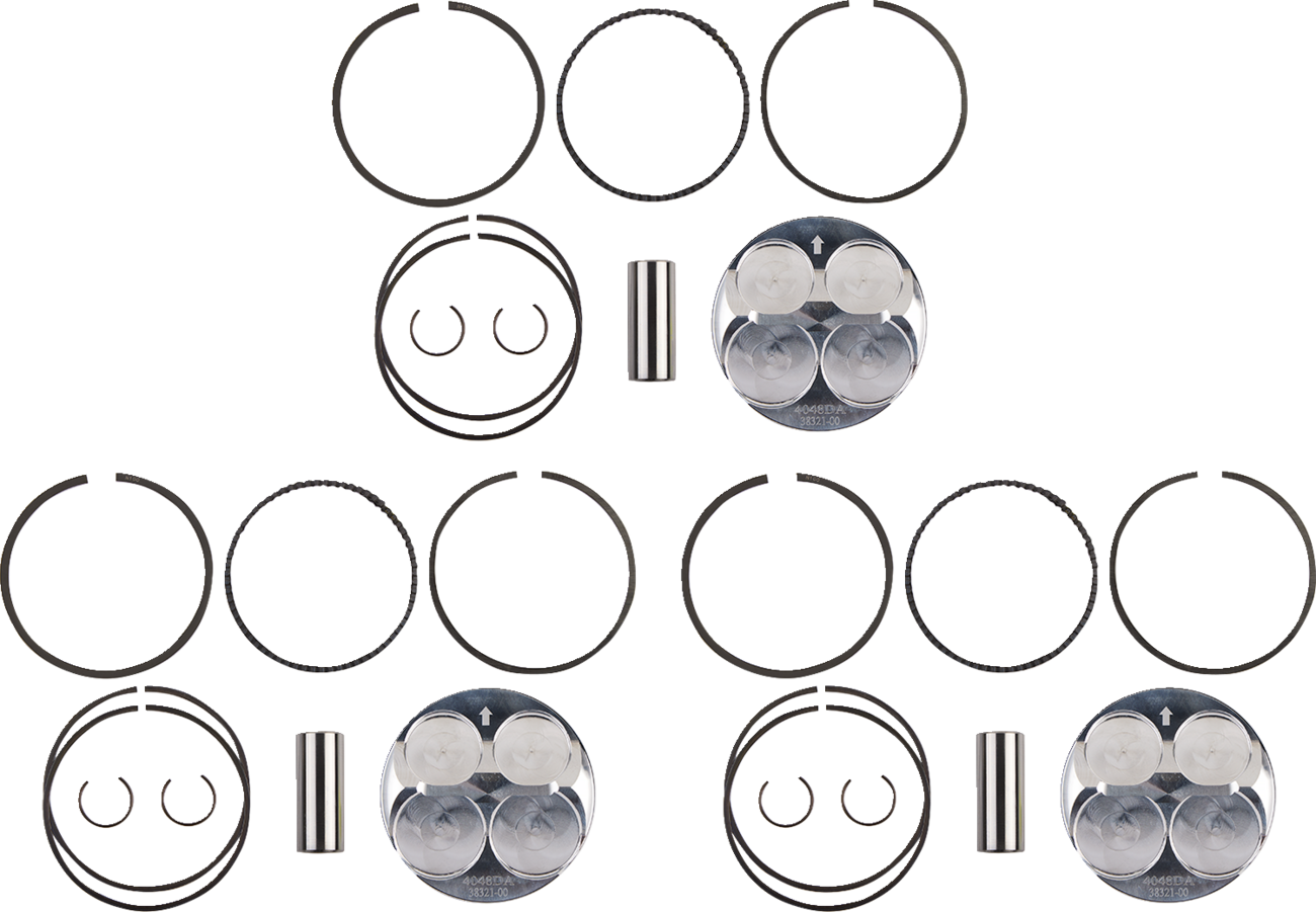 WOSSNER Piston Kit - 79.95 mm - Yamaha K4048DA-3