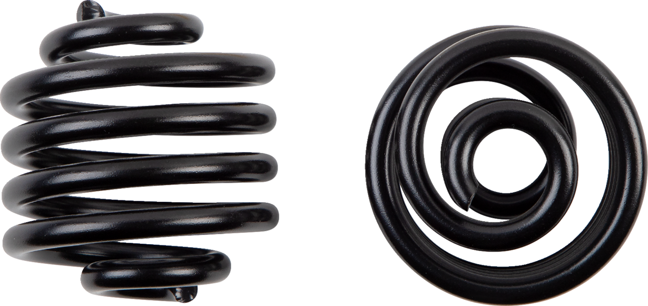 DRAG SPECIALTIES Seat Springs - Black - 2" 28-6113B