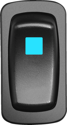 MOOSE OFFROAD Switch - On/Off - Blue GEN-CAR-B