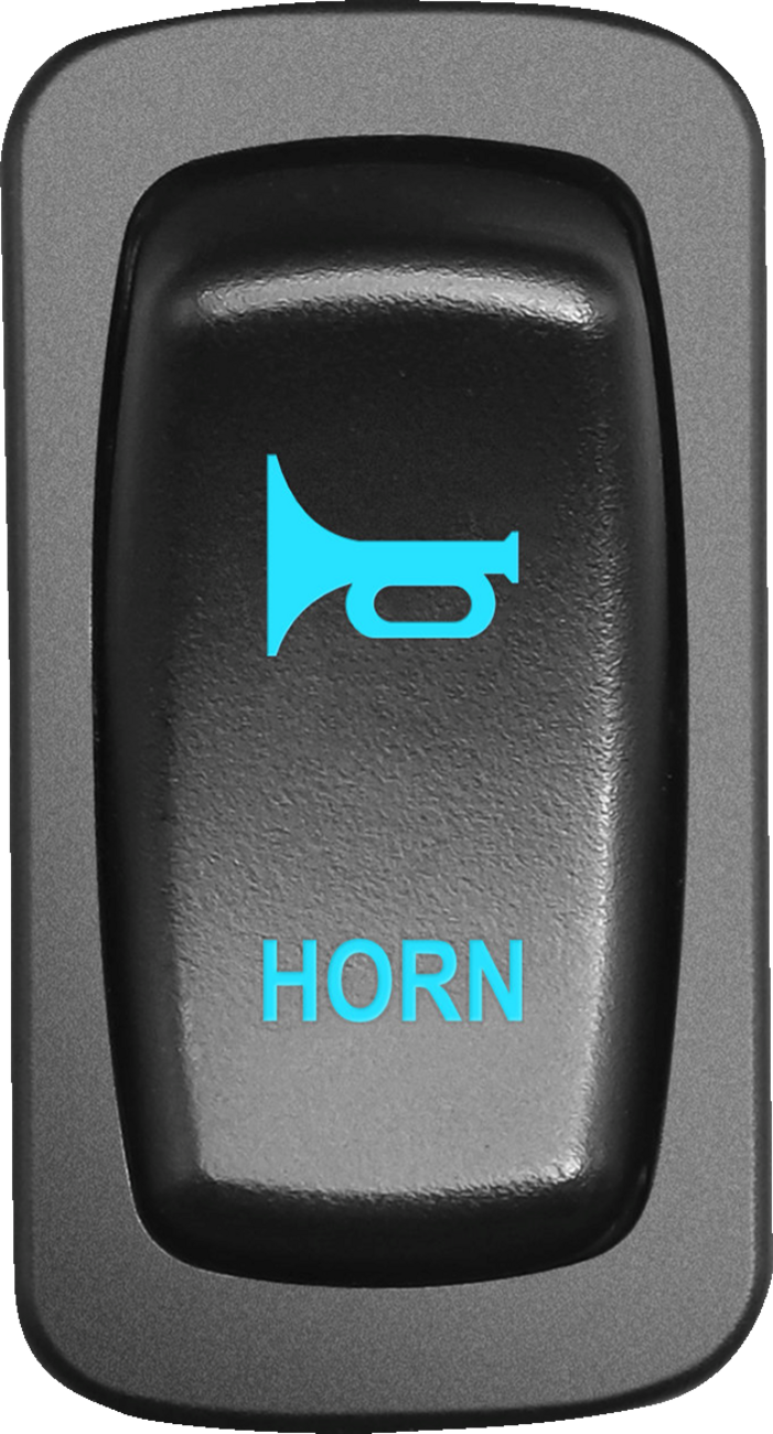 MOOSE OFFROAD Switch - Horn - Blue HRN-CAR-B