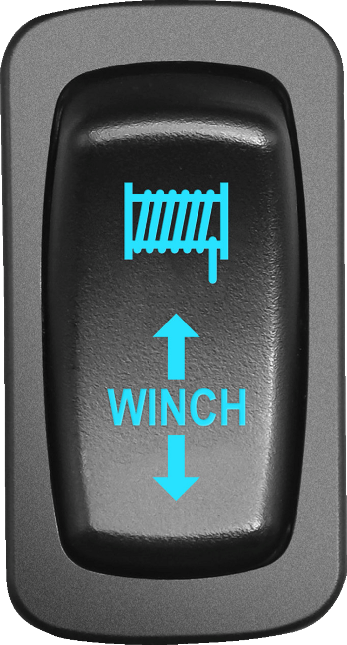 MOOSE OFFROAD Switch - Winch - Blue WIN-CAR-B