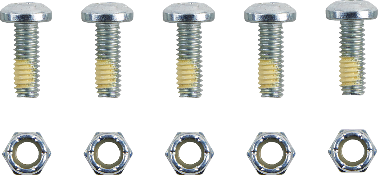 DRAG SPECIALTIES Hardware Kit - Brake Rotor - Torx - with Nuts - 5/16"-18 O39-0401N