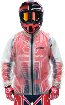 MOOSE OFFROAD Rain Jacket - Clear - Medium 2854-0372