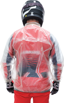 MOOSE OFFROAD Rain Jacket - Clear - Large 2854-0373