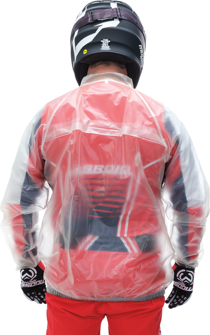 MOOSE OFFROAD Rain Jacket - Clear - Small 2854-0371