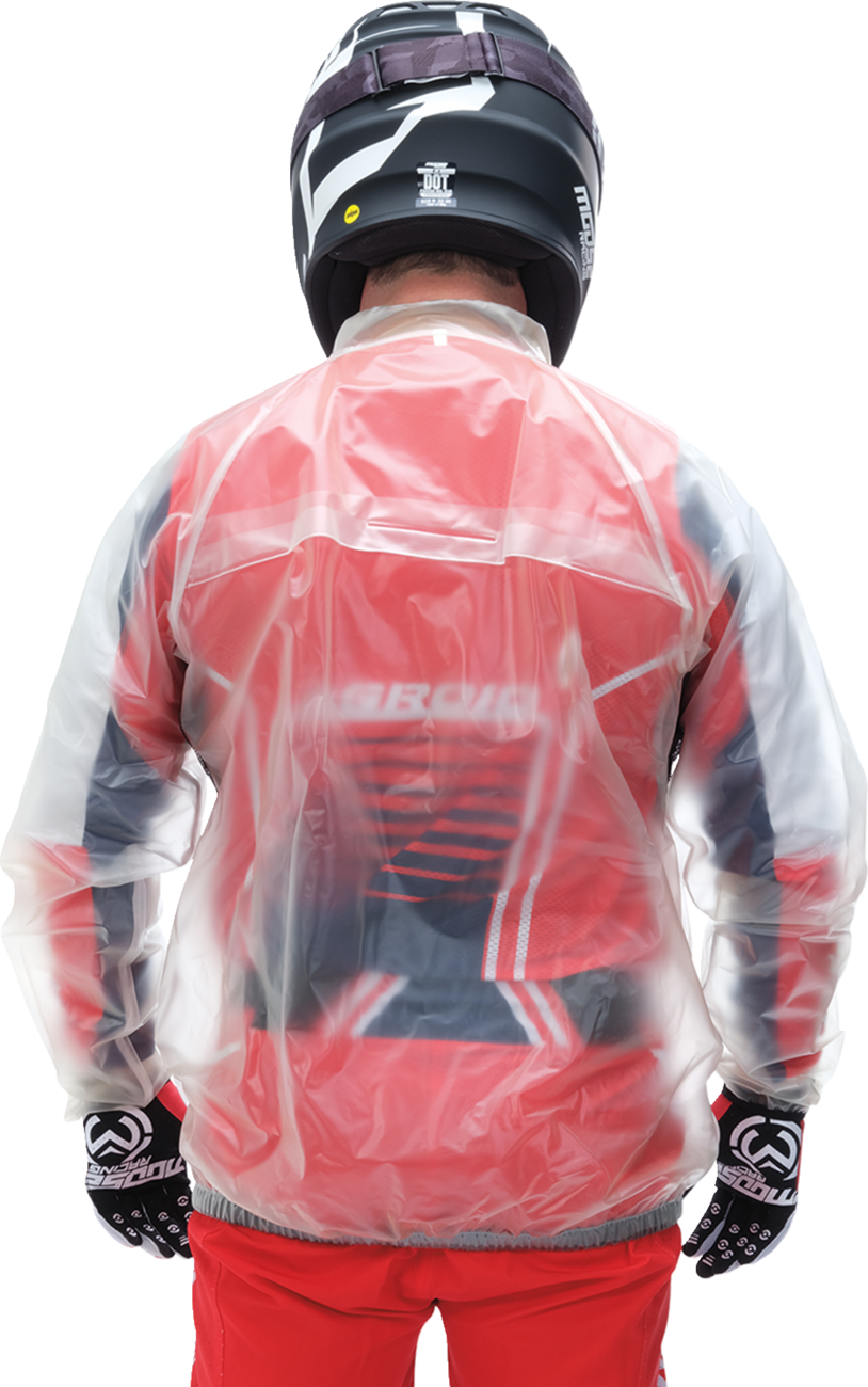 MOOSE OFFROAD Rain Jacket - Clear - Small 2854-0371