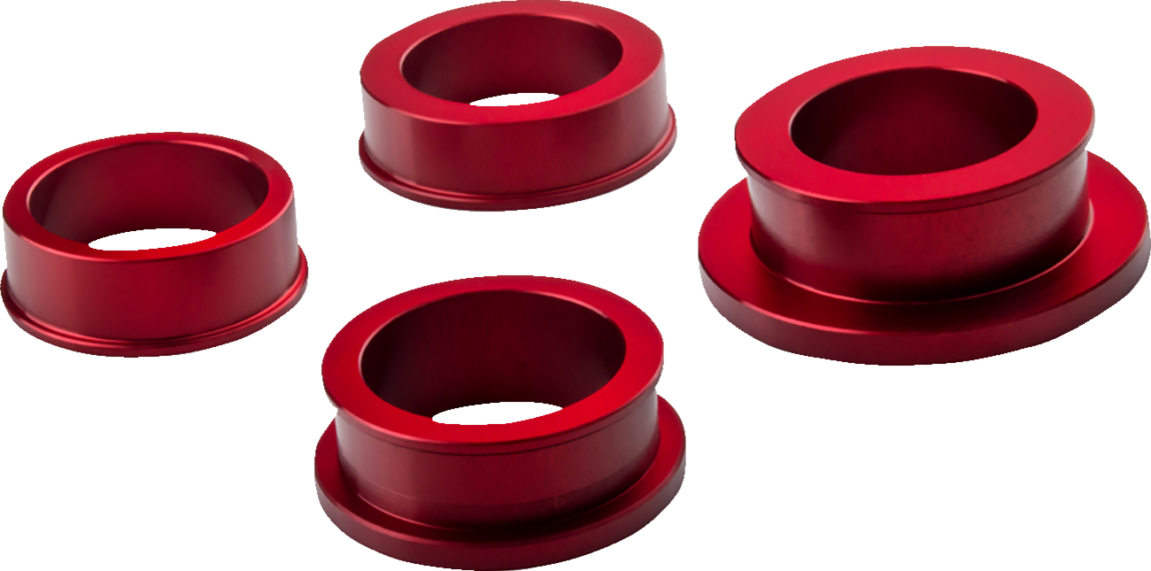 DRIVEN RACING Wheel Spacer - Captive - Red - Kawasaki DCWS-038