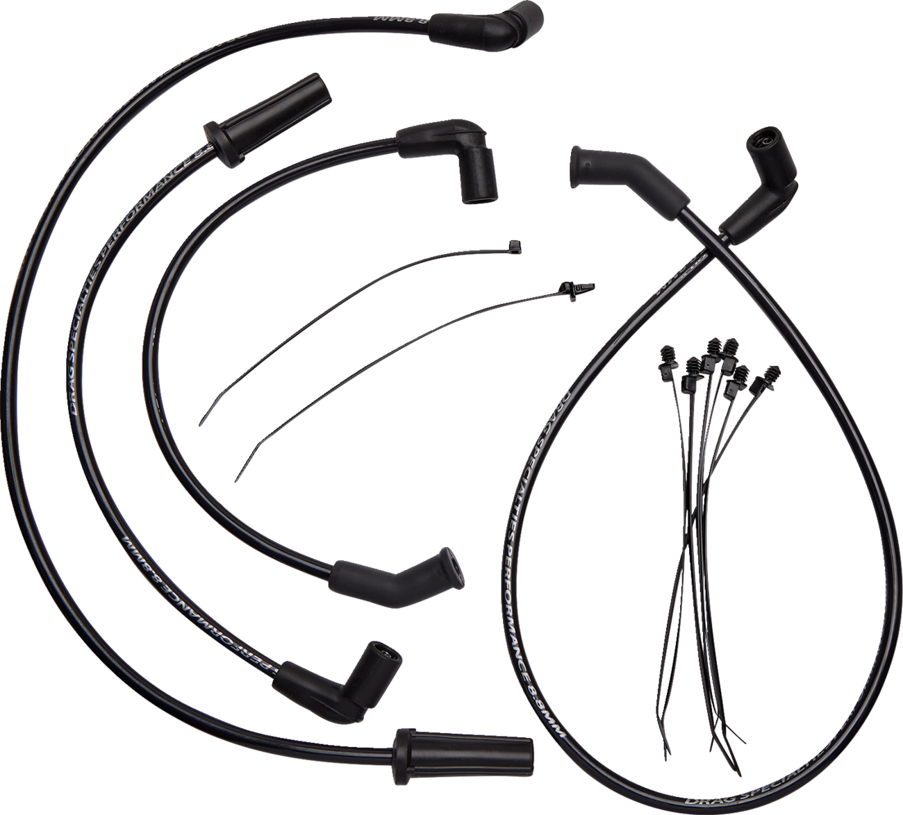 DRAG SPECIALTIES Spark Plug Wires - '18-'23 Softail 16921040408