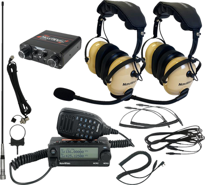 NAVATLAS Intercom/Radio and Headset Kit - 2-Seat - Beige NIROHBE2