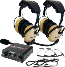 NAVATLAS Communication System - Over-the-Head Headset - Beige NIO132PK