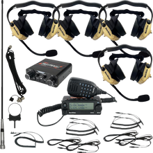NAVATLAS Intercom/Radio and Headset Kit - 4-Seat - Beige NIRBHBE4
