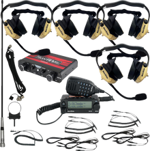 NAVATLAS Intercom/Radio and Headset Kit - 4-Seat - Beige NI2RBHBE4