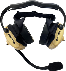 NAVATLAS Headset - Behind-the-Head - Stereo/VOX - Beige NB202BE