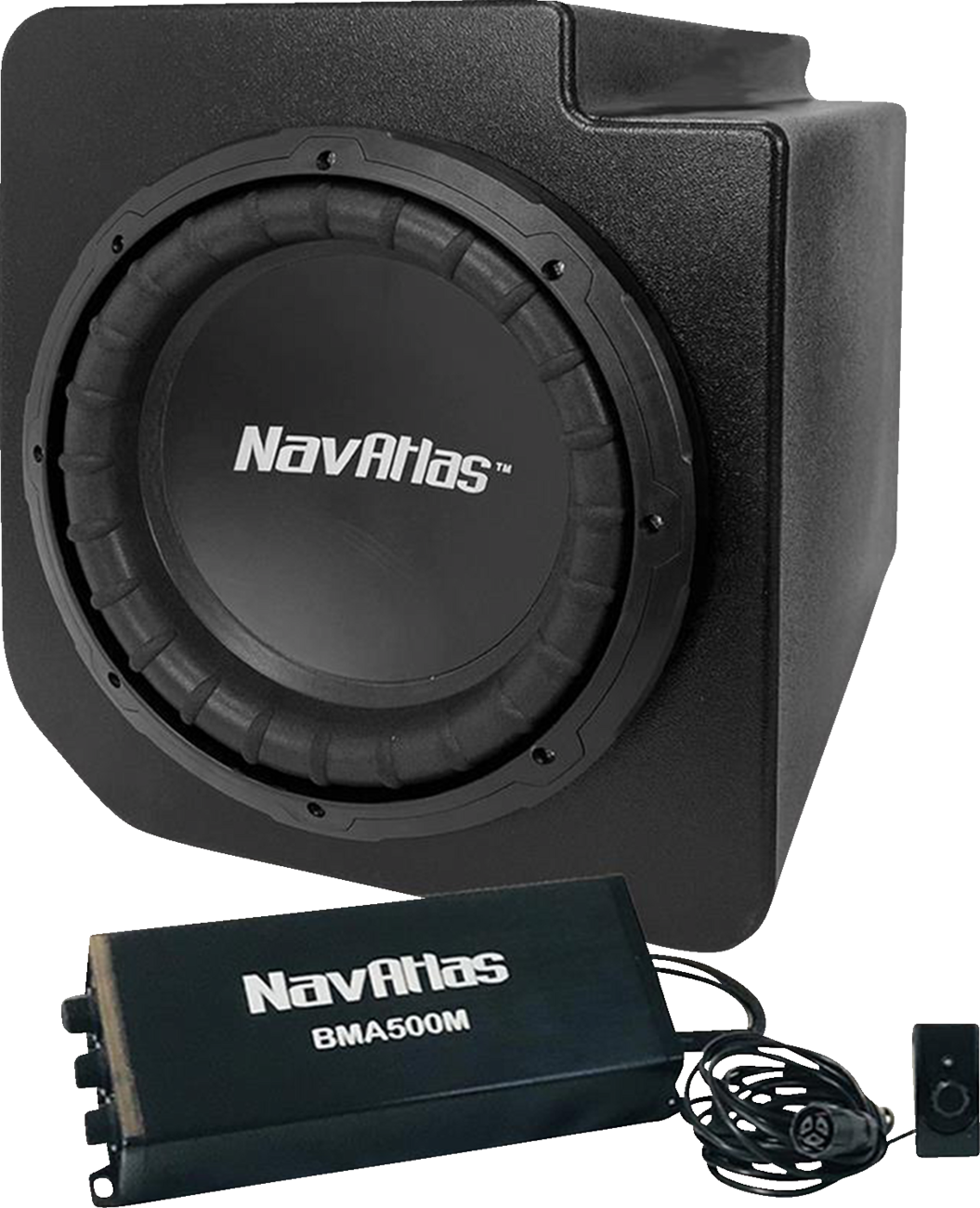 NAVATLAS Under Seat Subwoofer - 10" - Ranger NRAN10BPK