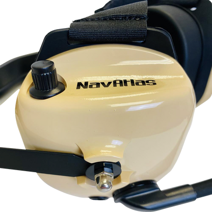 NAVATLAS Headset - Behind-the-Head - Stereo/VOX - Beige NB202BE