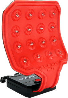 RISK RACING Flashlight - FLEXIT - LED - 200 Lumens - Red 00112