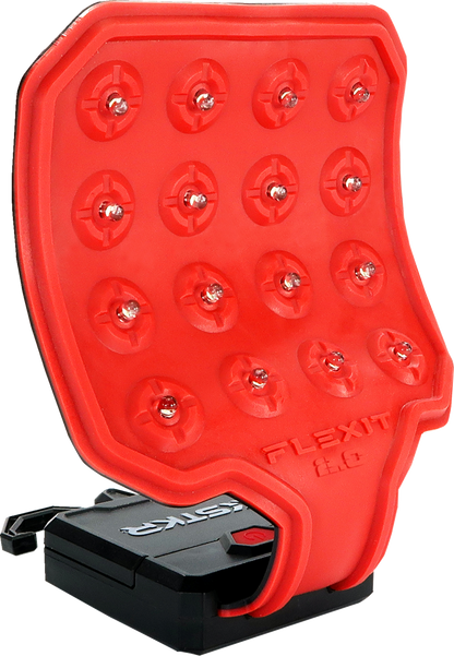 RISK RACING Flashlight - FLEXIT - LED - 200 Lumens - Red 00112