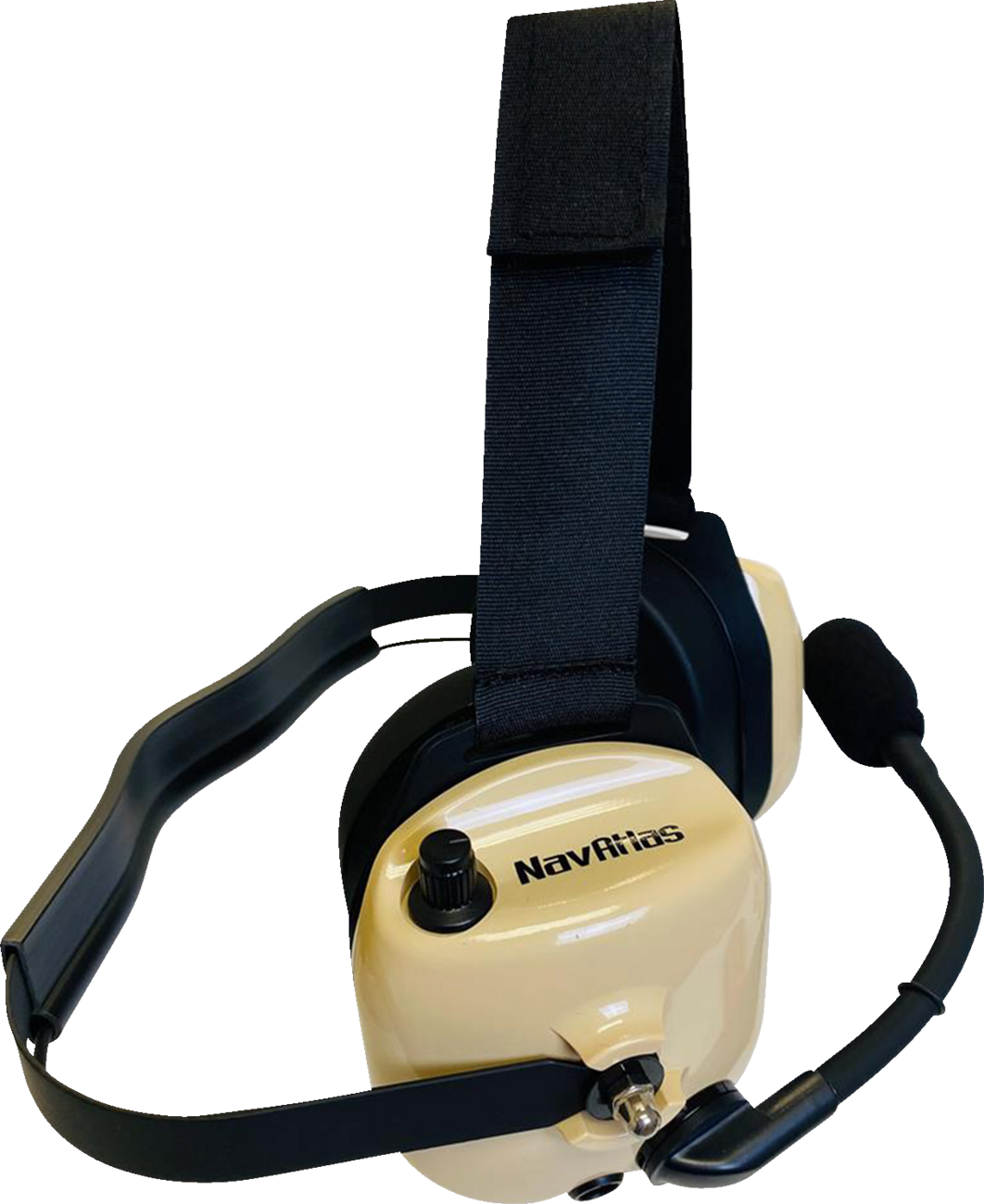 NAVATLAS Headset - Behind-the-Head - Stereo/VOX - Beige NB202BE