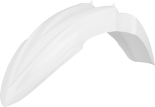 POLISPORT Front Fender - White - Kawasaki - KX '14-'25 8574100002