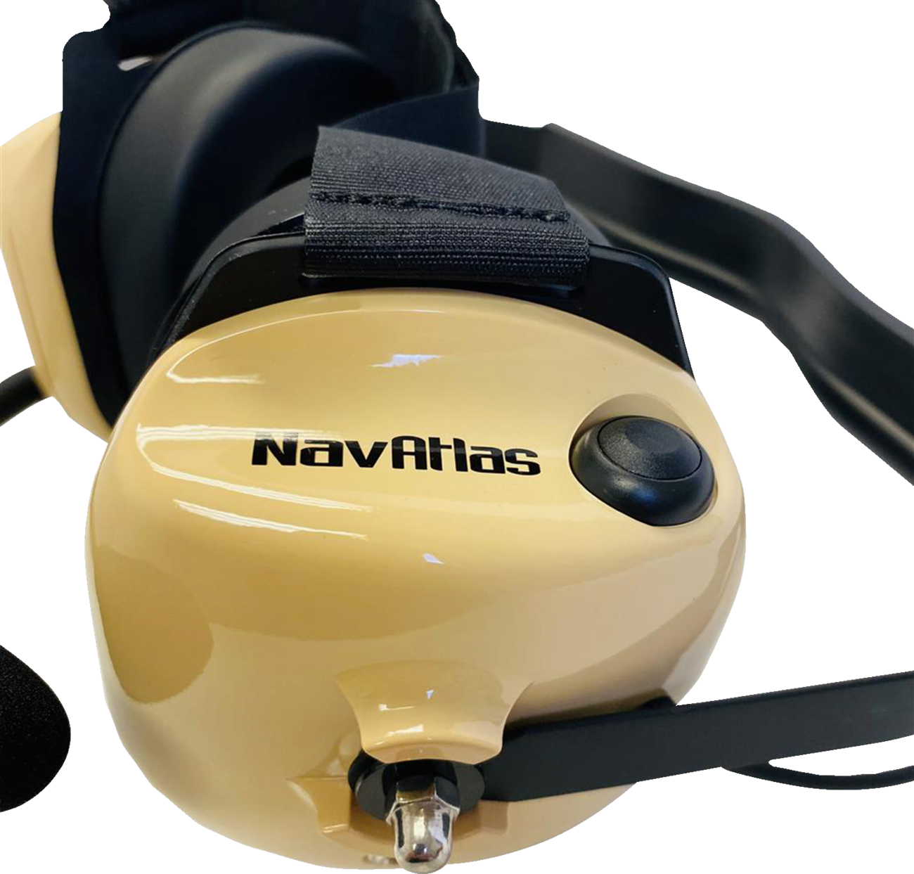 NAVATLAS Headset - Behind-the-Head - Stereo/VOX - Beige NB202BE