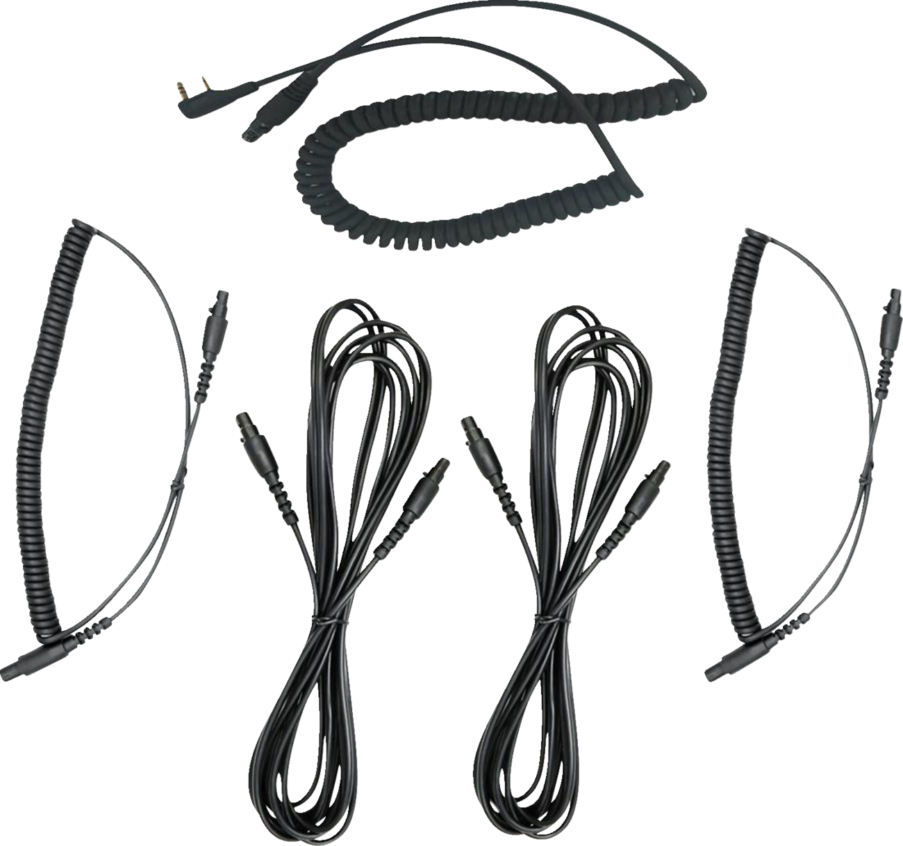 NAVATLAS Intercom/Radio and In-Helmet Headset Kit - 2-Seat - Black NI2RIH2