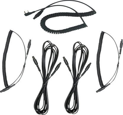 NAVATLAS Intercom/Radio and In-Helmet Headset Kit - 2-Seat - Black NI2RIH2