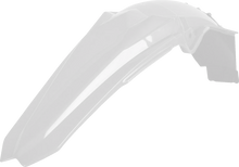 POLISPORT Fender - Rear - OEM White - Yamaha - YZ '10-'13 8578900001