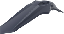 POLISPORT Fender - Rear - Restyle - Gray - RM 125/250 8596200003