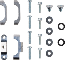 WORKS CONNECTION Radiator Brace Set - Silver - Yamaha 18-181