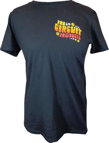 PRO CIRCUIT Women's Groovy T-Shirt - Black - XL 646610-040