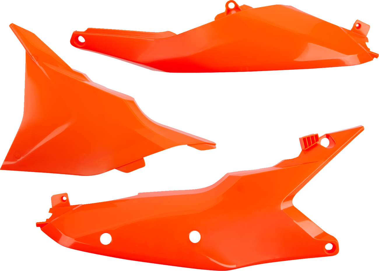 UFO Side Panels - Fluorescent Orange KT05012#FFLU