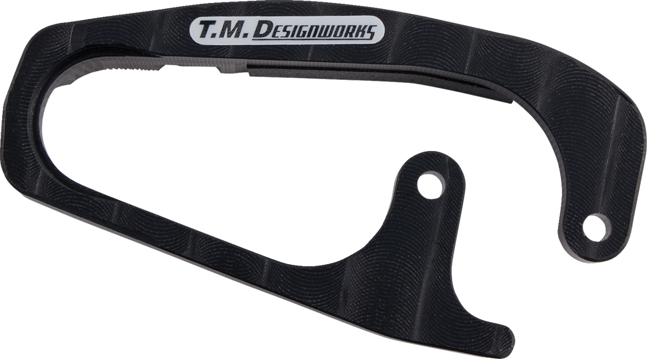 T.M. DESIGNWORKS Front Chain Slider - Honda - Black HCP-TRX-BK