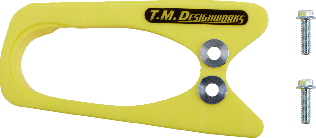 T.M. DESIGNWORKS Front Chain Slider - LTR450 - Yellow SCP-450-YL