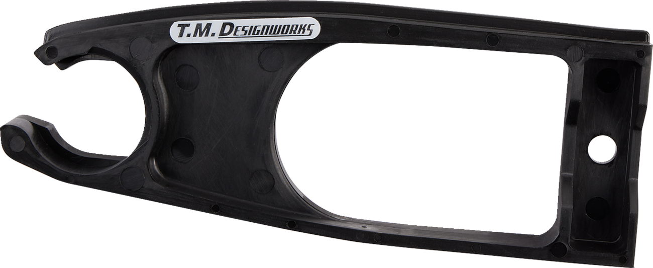 T.M. DESIGNWORKS Front Chain Slider - Black - Raptor 700 YCP-700-BK