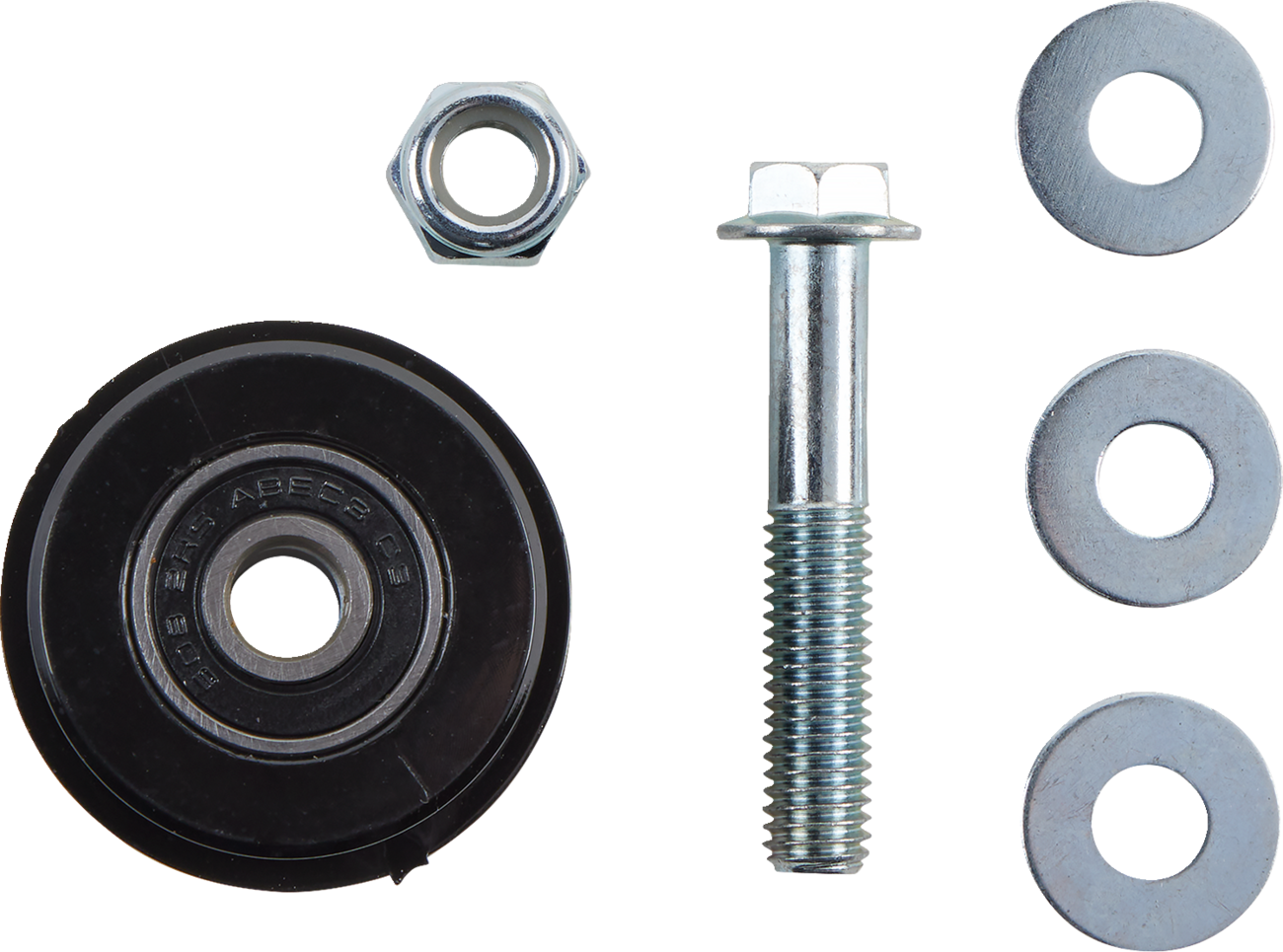T.M. DESIGNWORKS Chain Roller - Kawasaki/Suzuki/Yamaha - Black PLR-513-BK