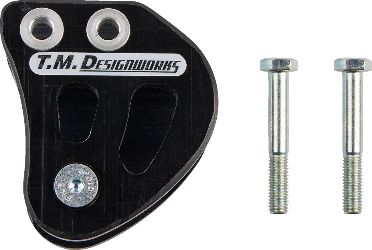 T.M. DESIGNWORKS Chain Guide - Suzuki - Black RCG-SU2-BK