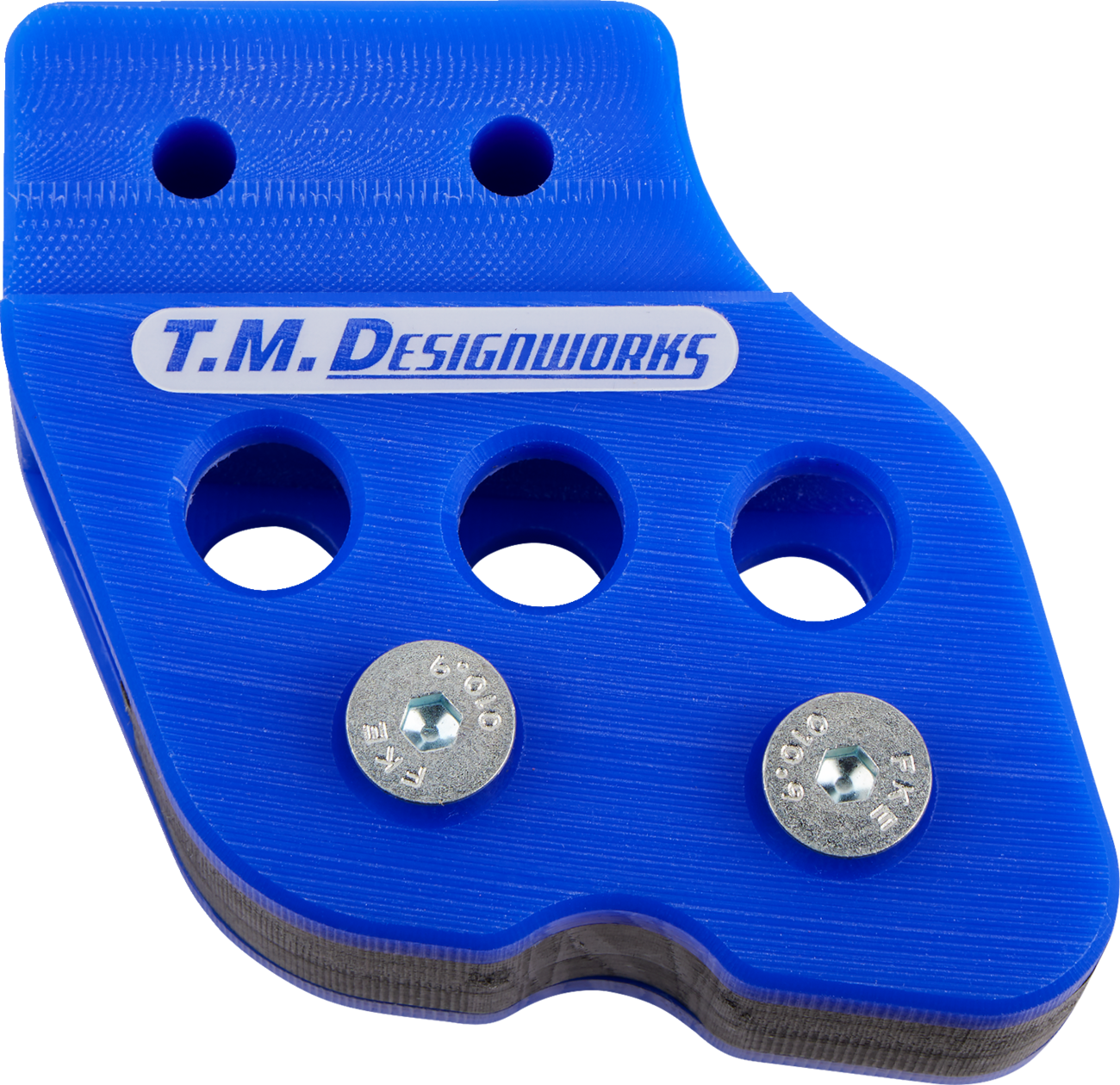 T.M. DESIGNWORKS Chain Guide - Blue - Honda/Yamaha/Kawasaki/Suzuki RCG-007-BU