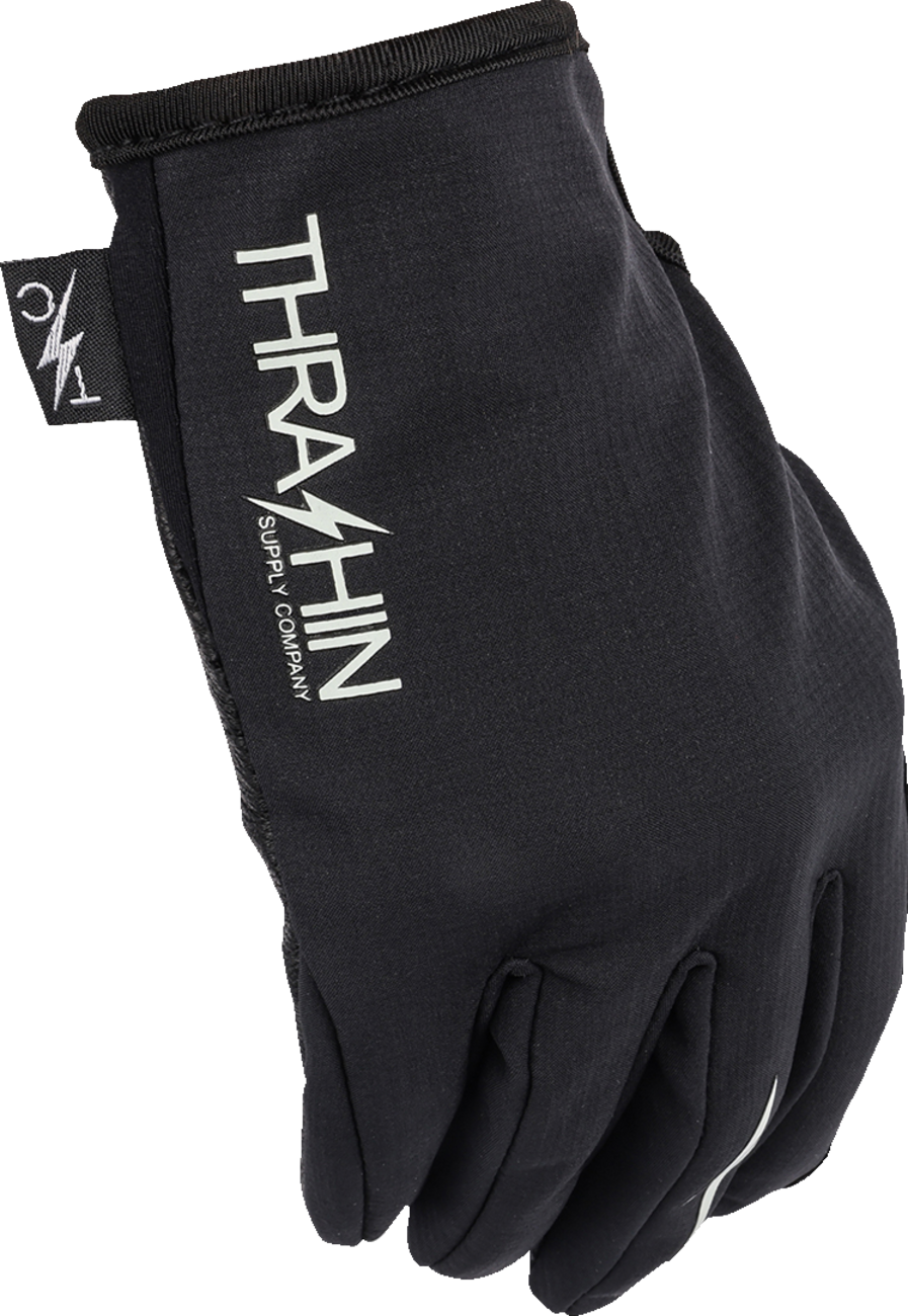 THRASHIN SUPPLY CO. Windbreaker Stealth Gloves - Black - Large SV1-19-10
