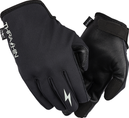 THRASHIN SUPPLY CO. Windbreaker Stealth Gloves - Black - XL SV1-19-11