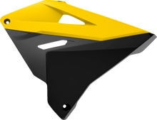 POLISPORT Radiator Cover - Restyle - Yellow/Black - RM 125 | RMZ 250 8423700001