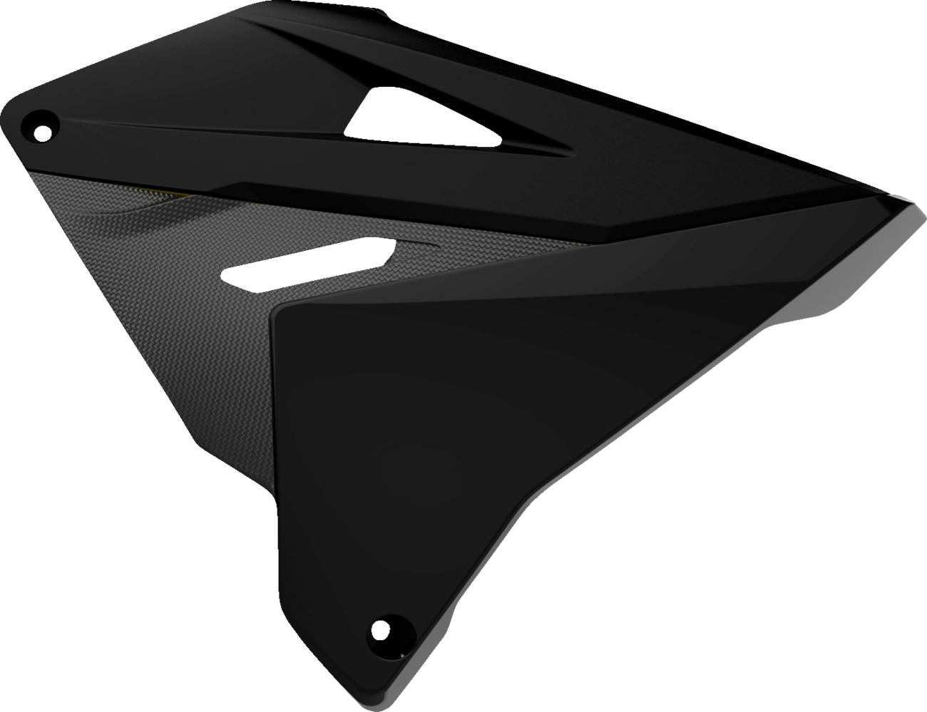 POLISPORT Radiator Cover - Restyle - Black - RM 125 | RMZ 250 8423700002